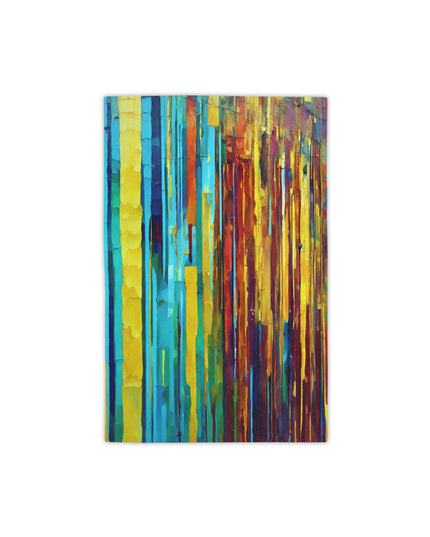 Striped Alpha Beach Towel, 18" x 27"