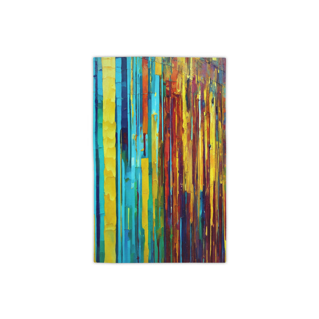 Striped Alpha Beach Towel, 18" x 27"