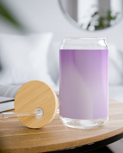 Soft Lavender Fade Sipper Glass, 16oz