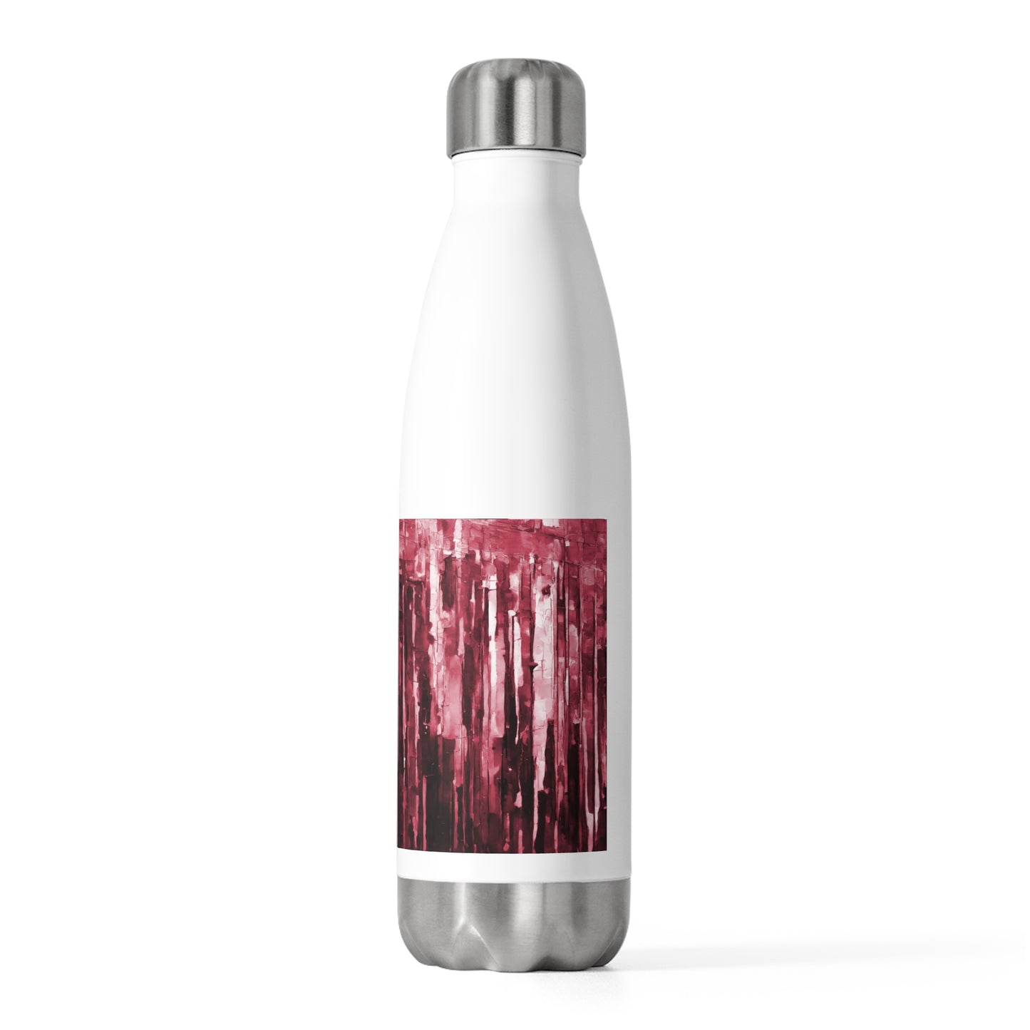 Striped Ruby 20oz Insulated Water Bottle