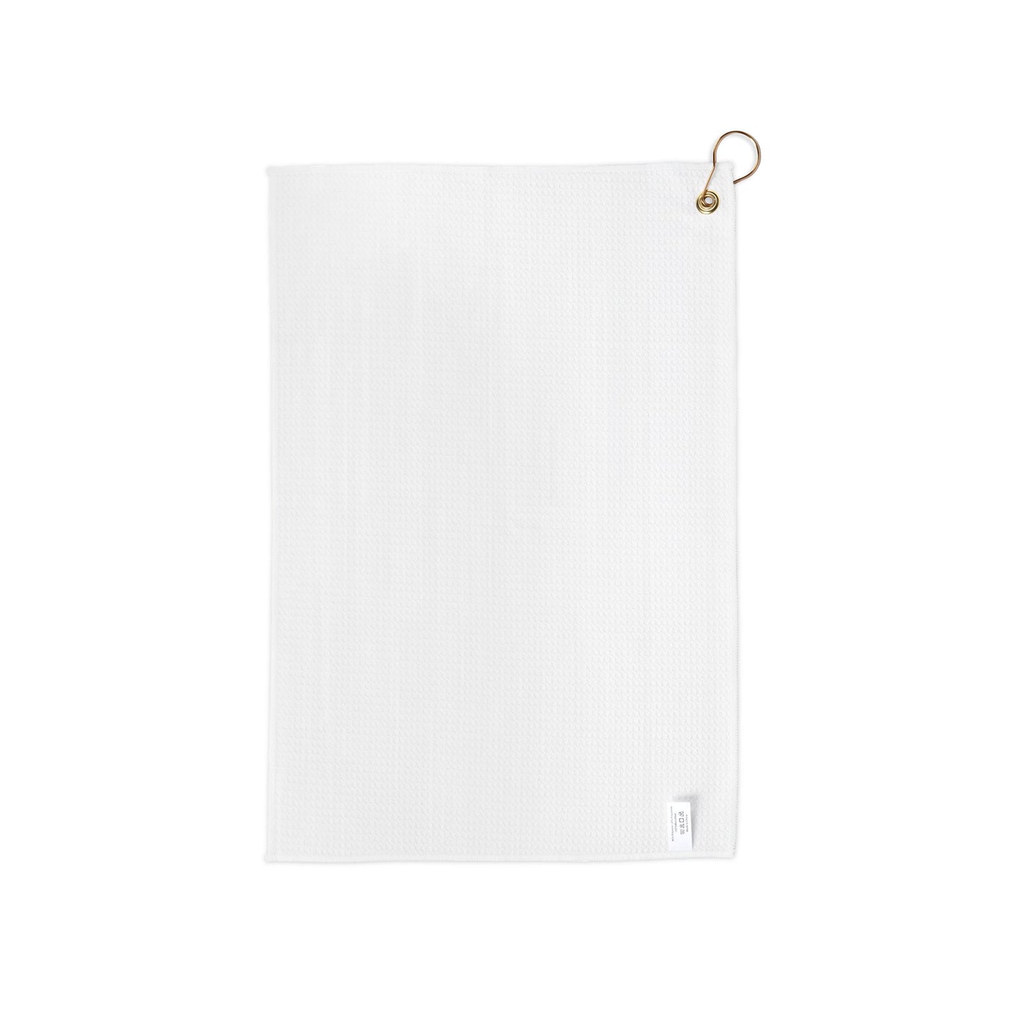 Striped Light Brown 16" x 24" Golf Towel