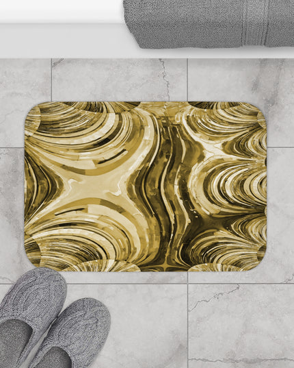Uzi Spiral Light Brown 24" x 17" Bath Mat
