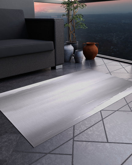 Sephia Sea Dark Fog Outdoor Rug, 36" x 60"
