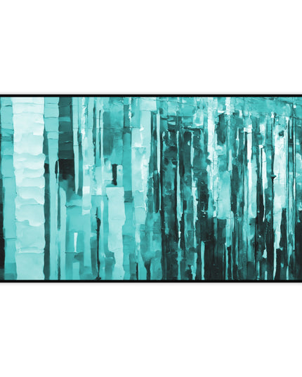 Striped Tif 12" x 22" Desk Mat