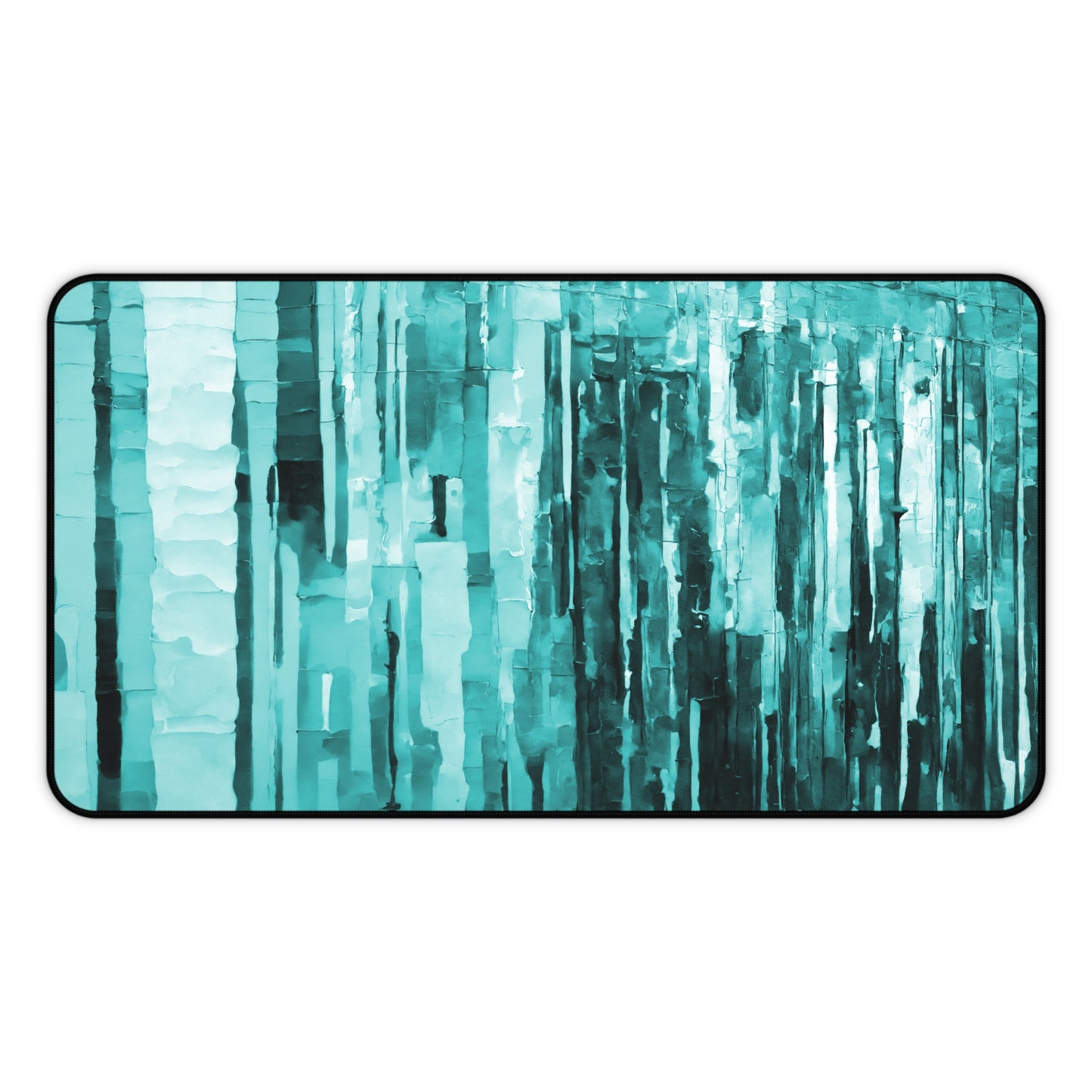 Striped Tif 12" x 22" Desk Mat