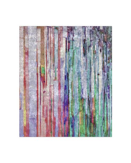 Striped Pastels 50" x 60" Crushed Velvet Blanket
