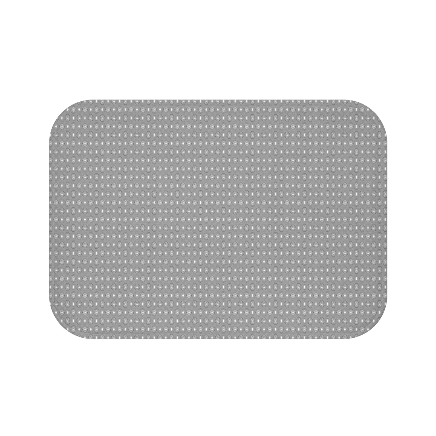 Desaturated Star-crossed Bodies 24" x 17" Bath Mat