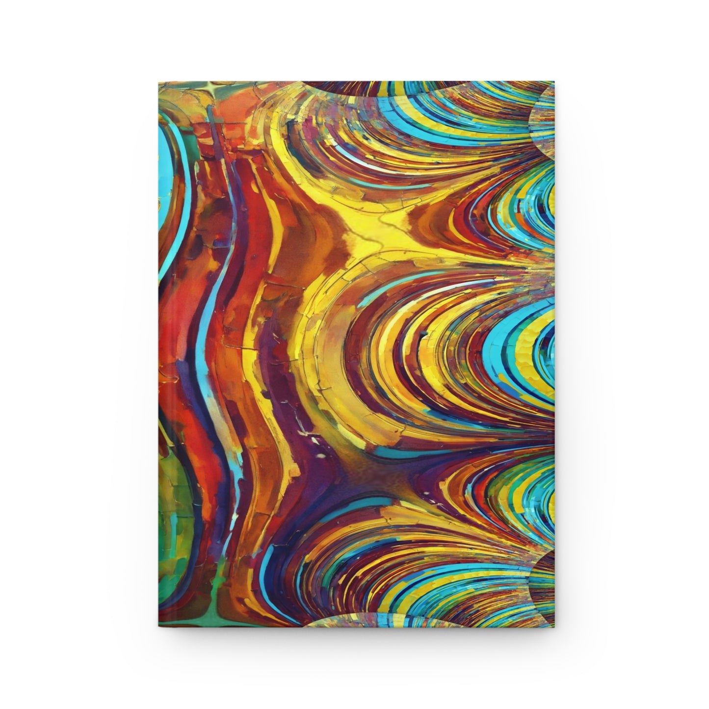 Uzi Spiral Alpha 5.75" x 8" Hardcover Journal Matte with 150 lined pages