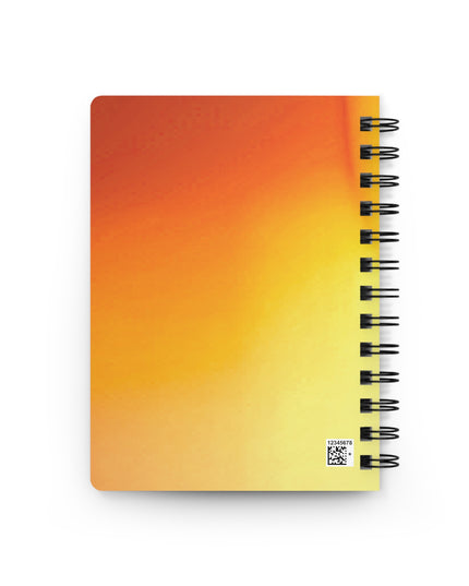 Phoenix Fade Spiral Bound Journal, 5" x 7" 150 pages