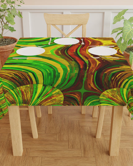 Uzi Spiral Beta Tablecloth, 55" x 55"