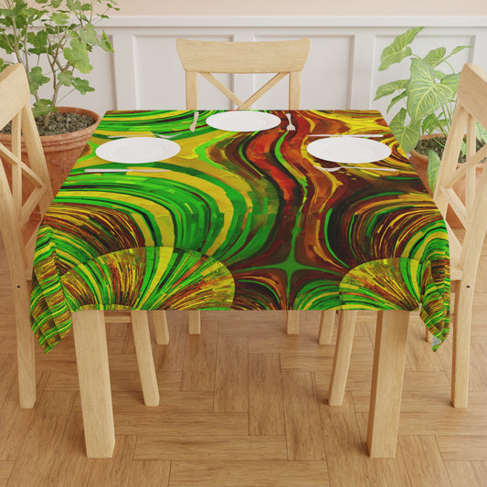 Uzi Spiral Beta Tablecloth, 55" x 55"