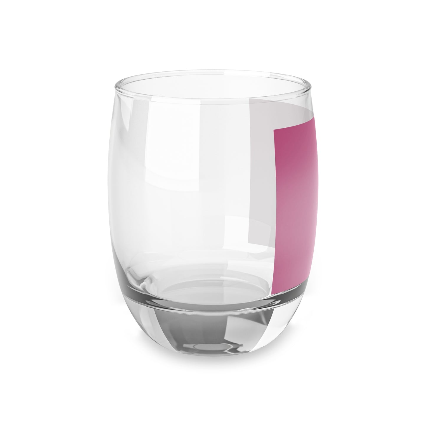 Pink Blush Fade Whiskey Glass, 6 oz