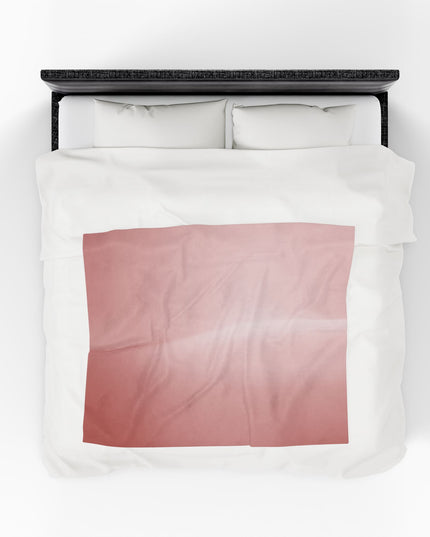 Rose Red Fade Velveteen Plush Blanket, 50" x 60"