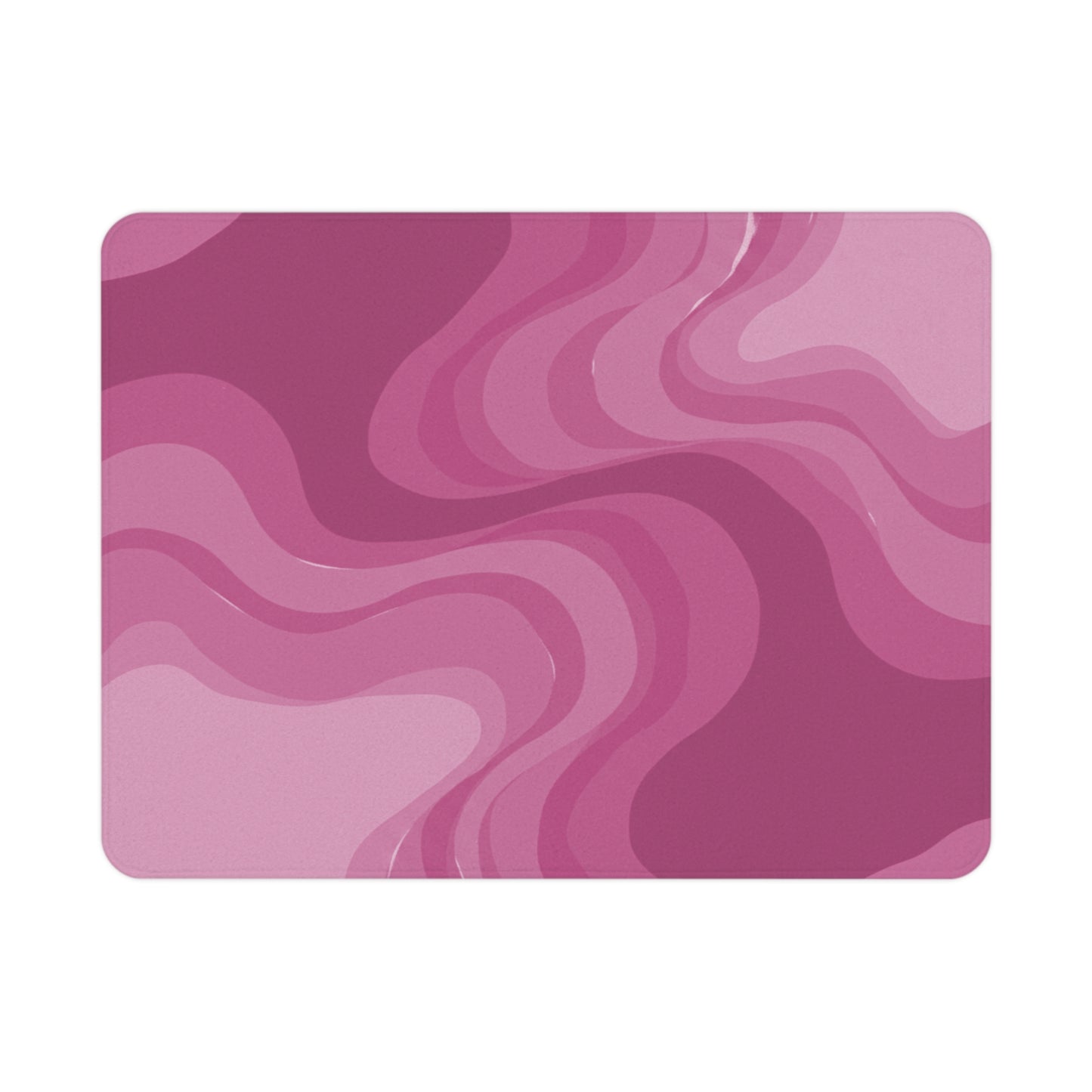 Pinky Mauve Wavey Toddler Blanket, 30" x 40"
