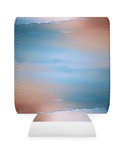 Blue Sea Peach Fog 12 oz Can Cooler Sleeve