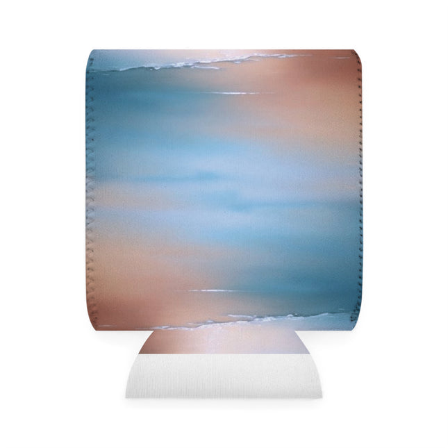 Blue Sea Peach Fog 12 oz Can Cooler Sleeve