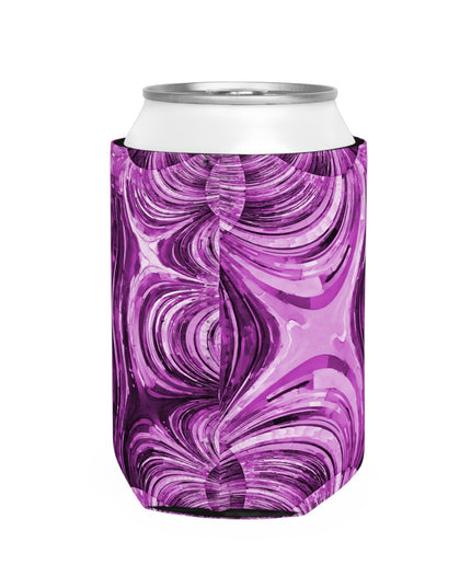 Uzi Spiral Powder Lavender 12 oz Can Cooler Sleeve