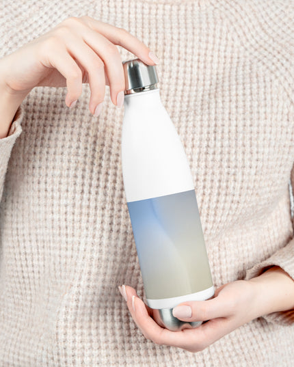 Cobalt Fade 20oz Insulated White Water Bottle