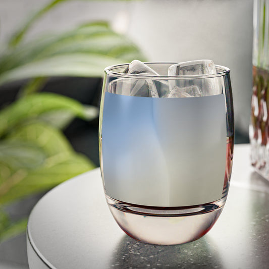 Cobalt Fade Whiskey Glass, 6 oz