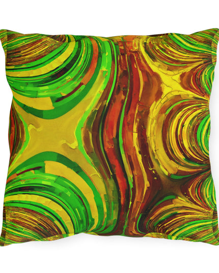 Uzi Spiral Beta Outdoor Pillow, 16" x 16"