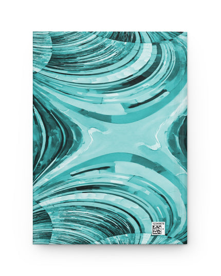 Uzi Spiral Tif 5.75" x 8" Hardcover Journal Matte with 150 lined pages