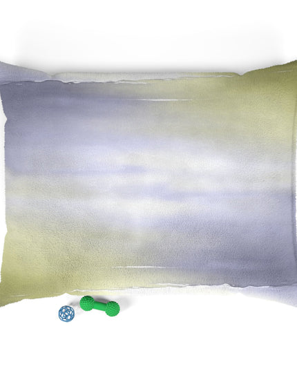Lavender Sea Golden Fog 50" × 40" Pet Bed