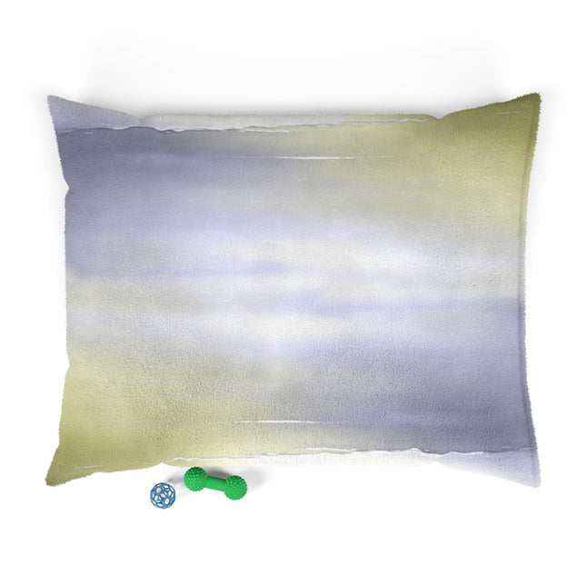 Lavender Sea Golden Fog 50" × 40" Pet Bed