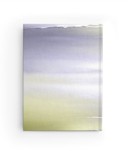 Lavender Sea Golden Fog 5" x 7" Journal - 128 Blank pages
