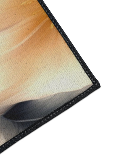 Soft Blossom Floral Bunch Heavy Duty Floor Mat, 48" x 72"