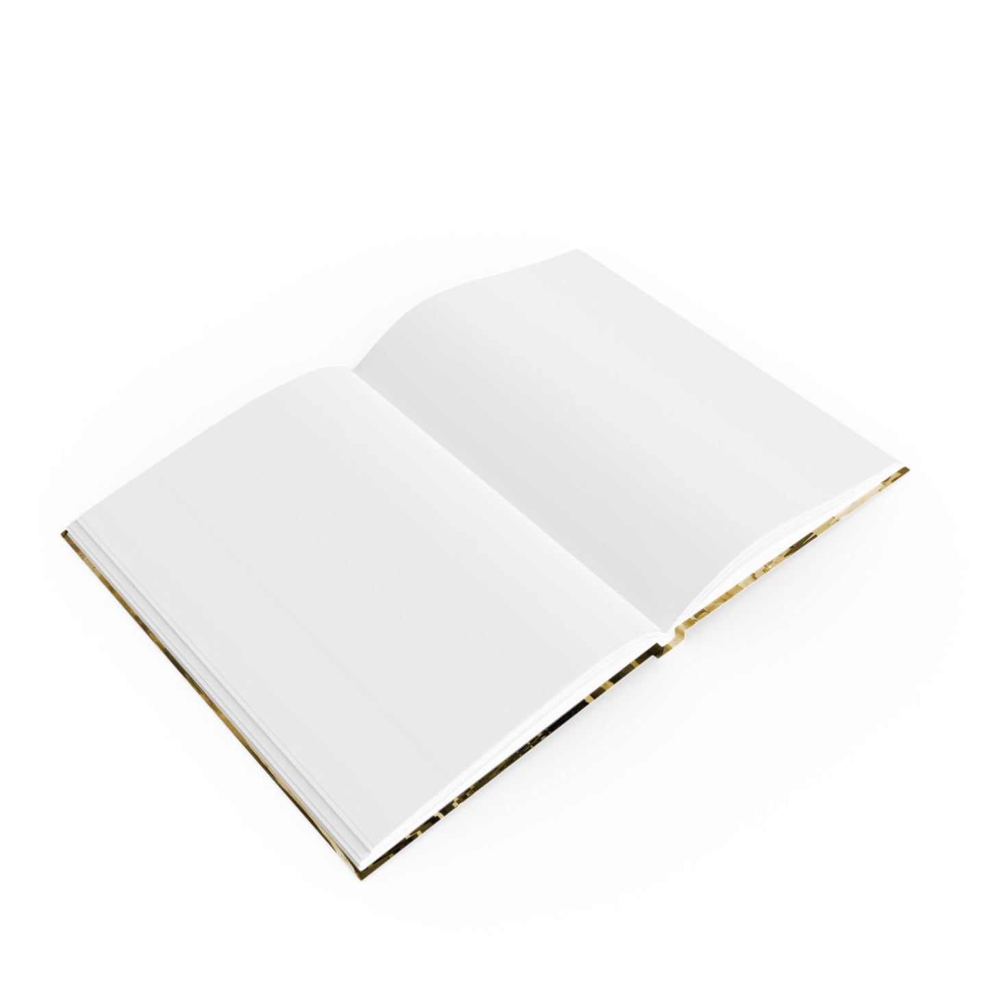 Striped Light Brown 5.2" x 7.4" Hard Backed Journal with 128 blank pages