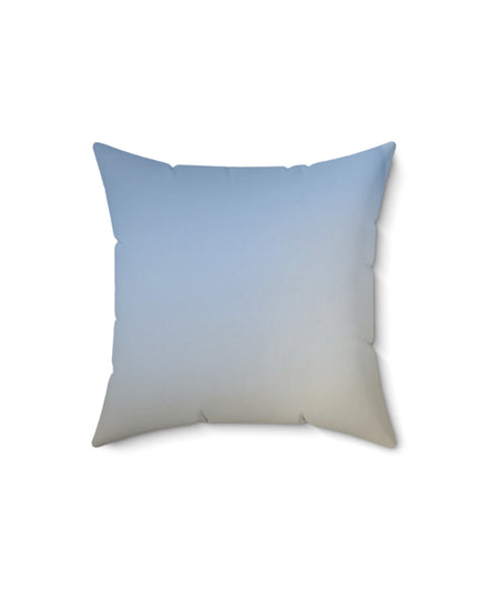 Cobalt Fade 14" x 14" Faux Suede Square Pillow
