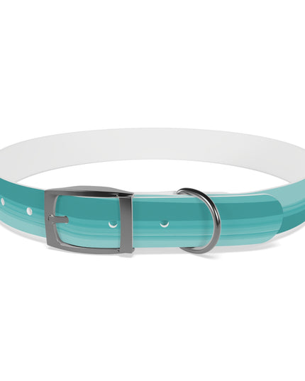 Tif Green Wavey Extra Large Dog Collar