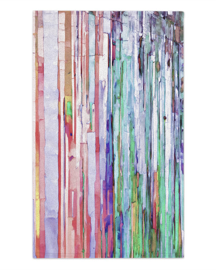 Striped Pastels Rally Towel, 11" x 18"