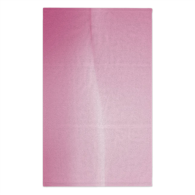 Pink Blush Rally Towel, 11" x 18"