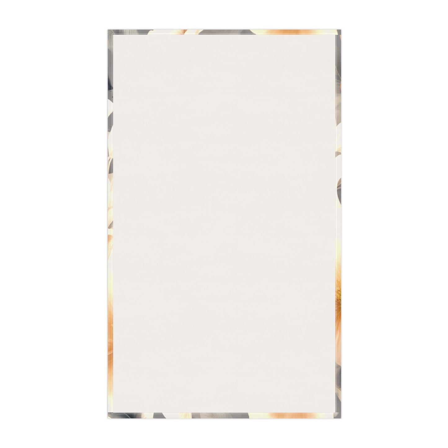 Soft Blossom Floral Bunch Tea Towels (cotton, poly), 18" x "30