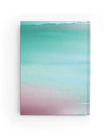Green Sea Lavender Fog 5" x 7" Journal - 128 Blank pages