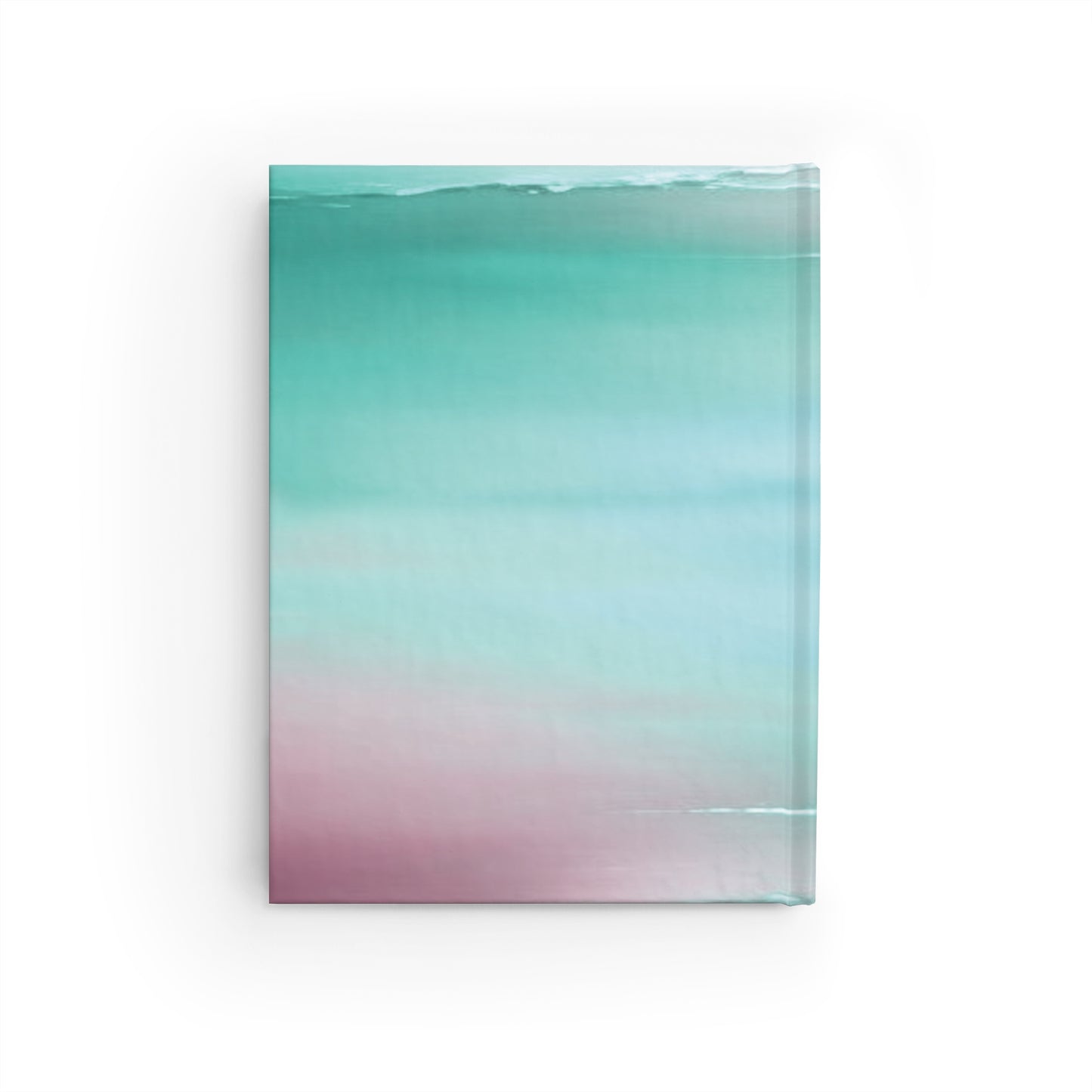 Green Sea Lavender Fog 5" x 7" Journal - 128 Blank pages