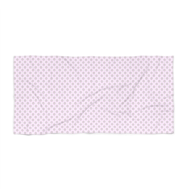 Pink Mornings Star-crossed Bodies 30" x 60" Beach Towel