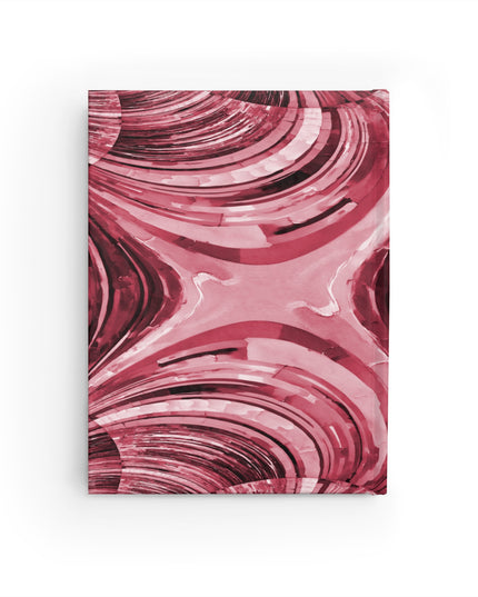 Uzi Spiral Ruby 5" x 7" Journal - 128 Ruled Line pages