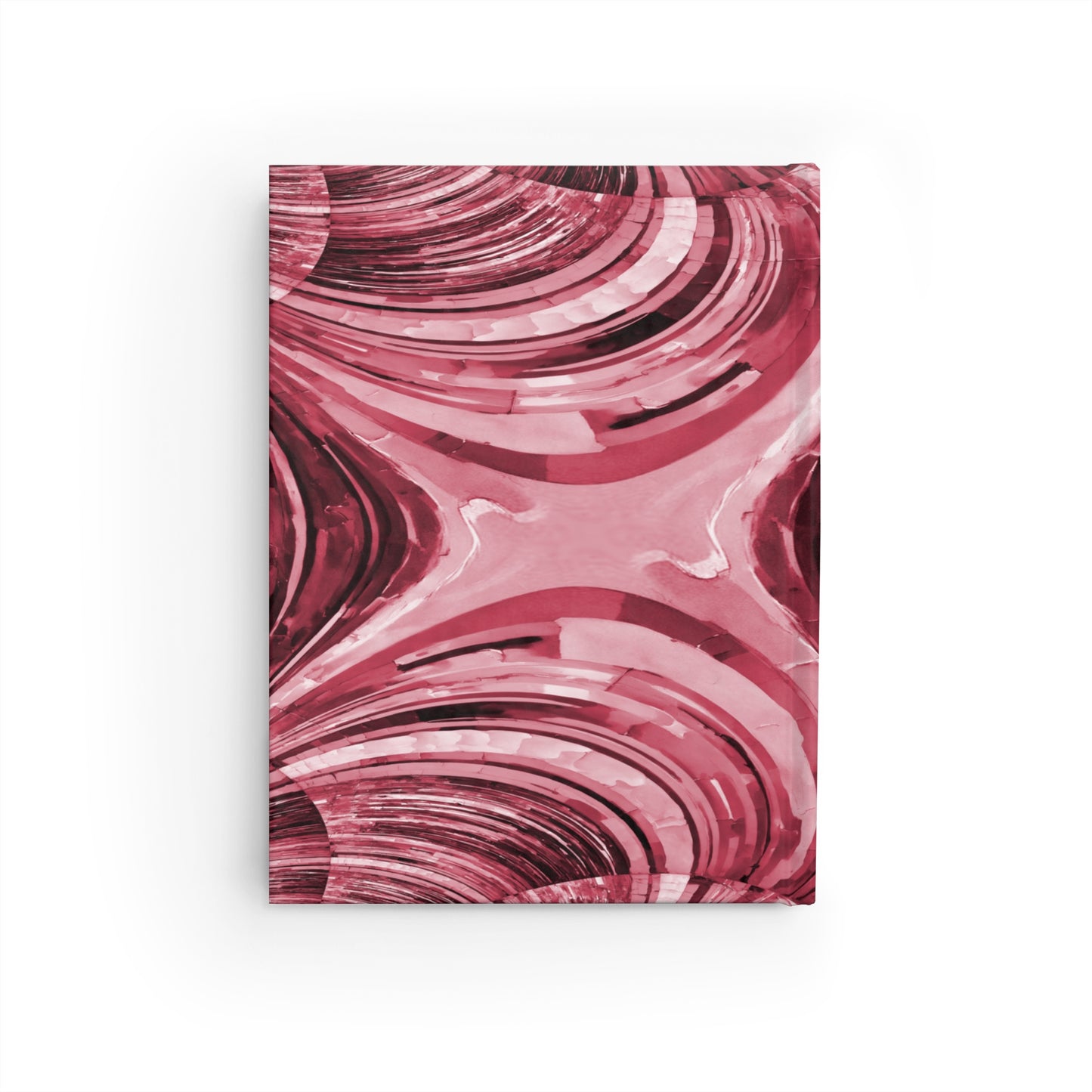 Uzi Spiral Ruby 5" x 7" Journal - 128 Ruled Line pages