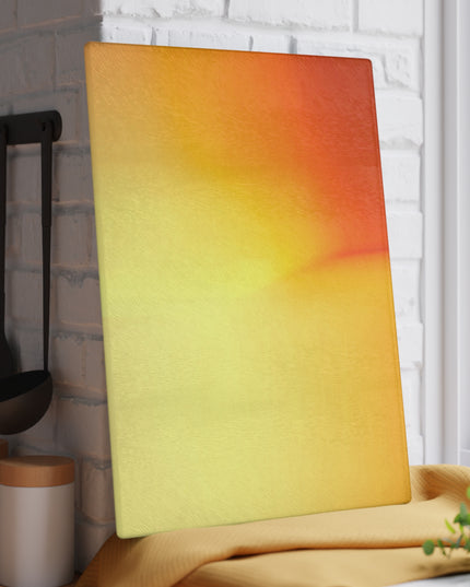 Phoenix Fade 11" x 15" Glass Cutting Board