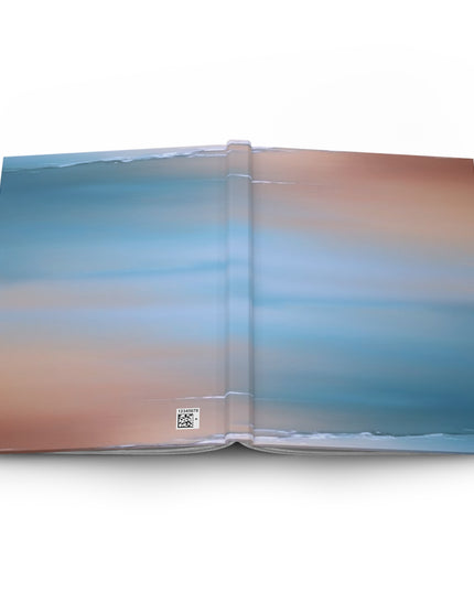 Blue Sea Peach Fog 5.75" x 8" Hardcover Journal Matte with 150 lined pages