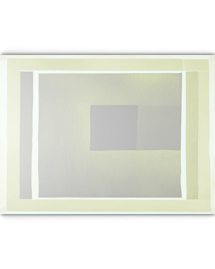 Lemongrass Shadow Glass Cutting Board, 11" x 15"