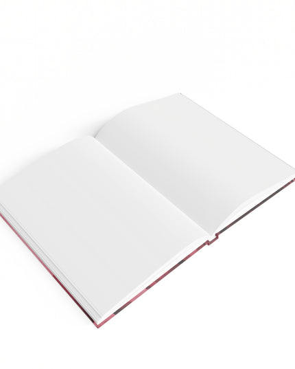 Striped Ruby 5" x 7" Journal - 128 Blank pages