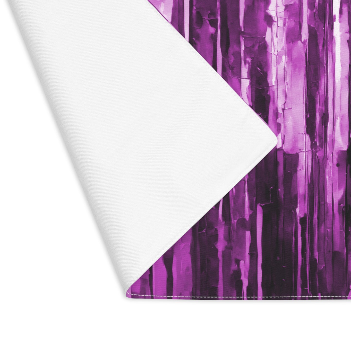 Striped Lavender Placemat, 1 pc