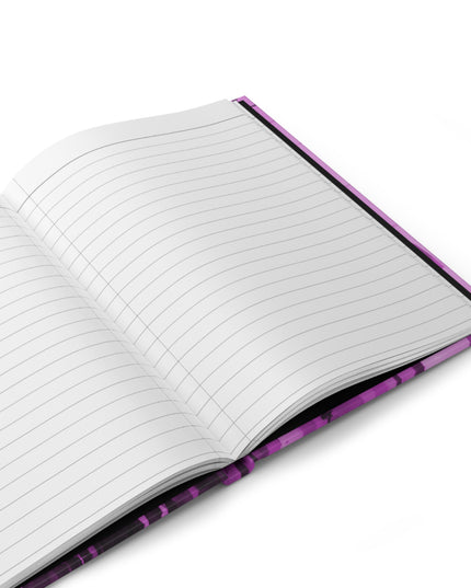 Striped Powder Lavender 5.75" x 8" Hardcover Journal Matte with 150 lined pages