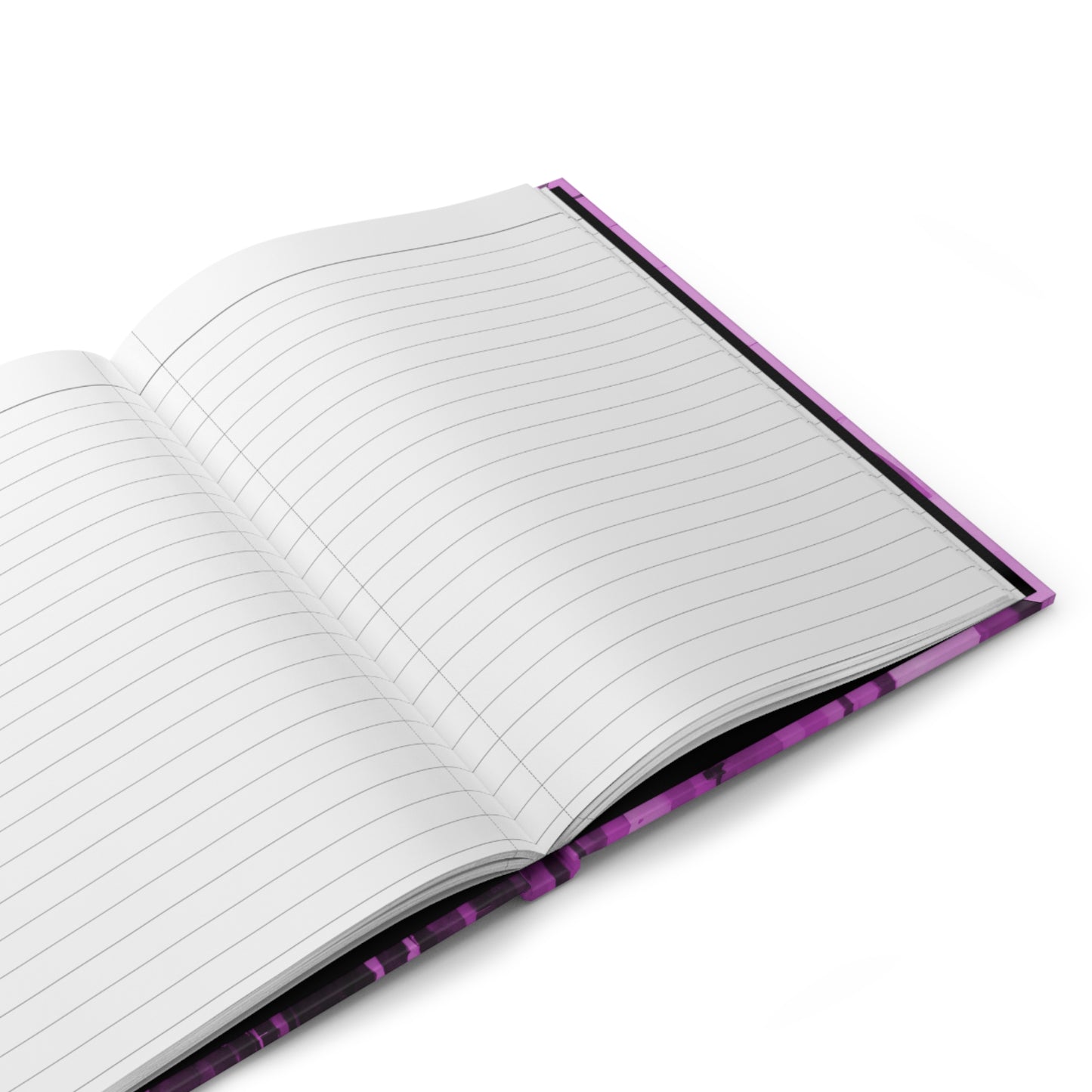Striped Powder Lavender 5.75" x 8" Hardcover Journal Matte with 150 lined pages