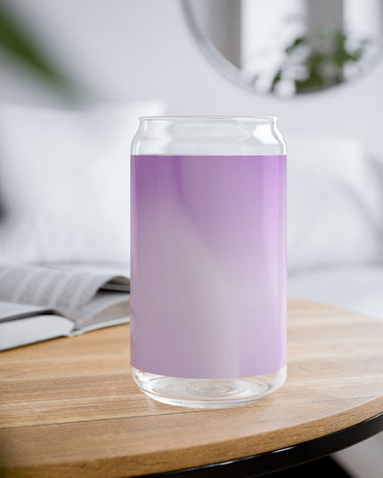 Soft Lavender Fade Sipper Glass, 16oz