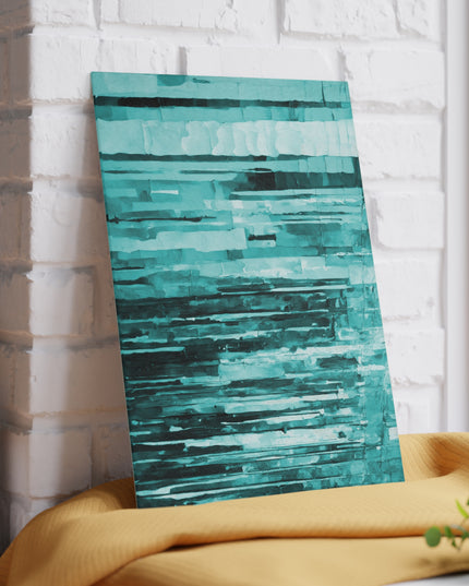 Striped Tif 8" x 11" Glass Cutting Board
