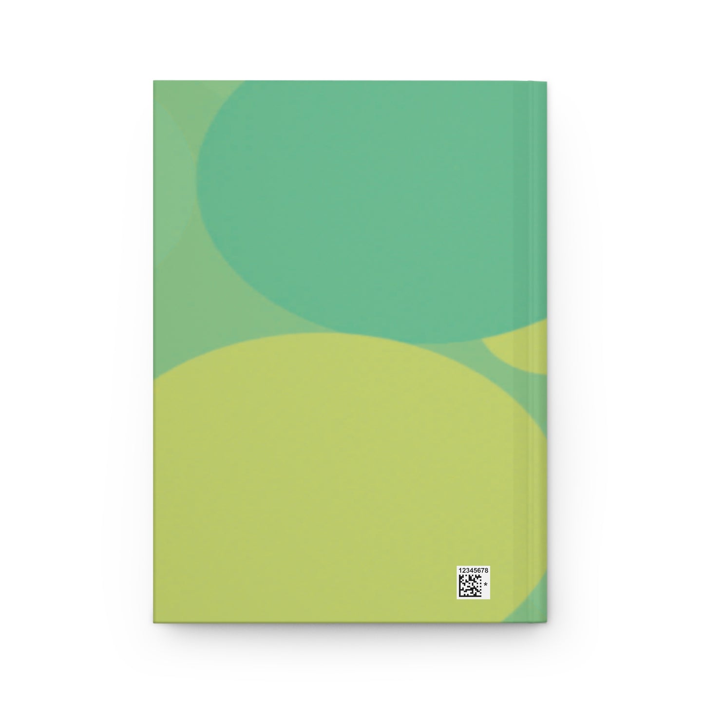 Pastel Green Patches 5.75" x 8" Hardcover Journal Matte with 150 lined pages